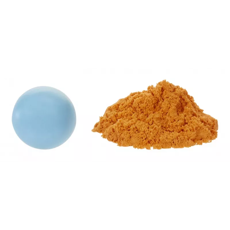 Massa de modelar Wonder Factory Never Dry Dough, azul-claro, laranja