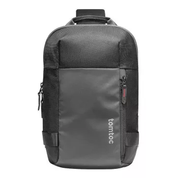Bolsa de tiracolo Tomtoc Navigator-T24 S — preto, compacta para o dia a dia