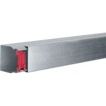Calha para cabos Hager LFS600600VERZ canal de instalação elétrica (C x L x A) 2000 x 60 x 60 mm 1 unid. galvanizado (LFS600600VERZ)