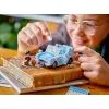 LEGO Harry Potter Ford Anglia voador carro de brinquedo para crianças a partir de 7 anos, rapazes e raparigas, modelo construível com minifigura Ron Weasley e Hedwig