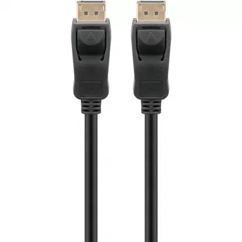 Cabo DisplayPort Goobay 74779 3 m preto G-Sync FreeSync