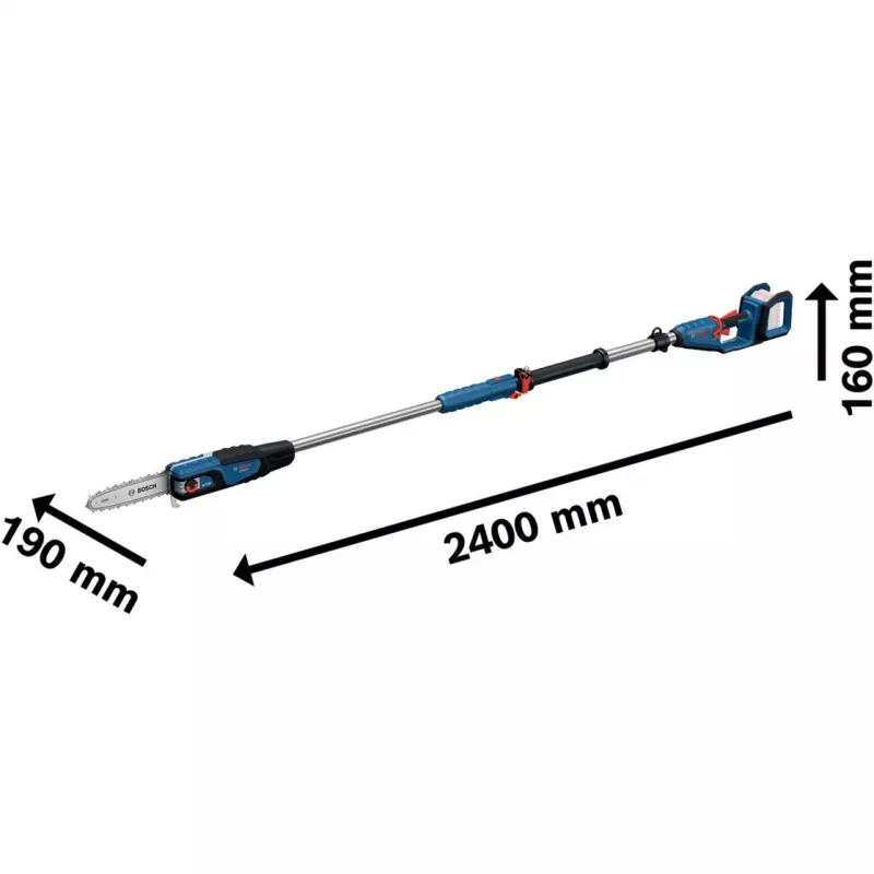 Serra de vara Bosch GKE 18V-25 TP — 25 cm de comprimento de corte, sem fios 18 V (06008D6000)