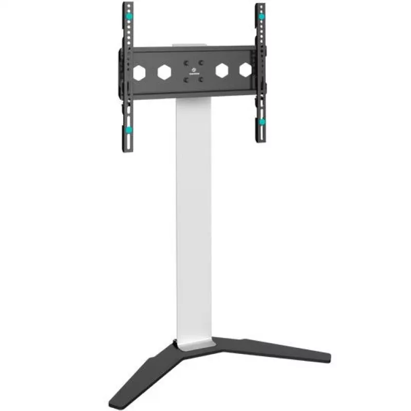Suporte/base de TV ONKRON TS1140-W para ecrãs de 66–165,1 cm (26–65 polegadas), 35 kg, VESA 100x100–400x400, altura 880–1100 mm, branco