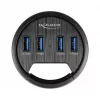 Hub USB DeLOCK 64153 Type-A 5000 Mbit/s preto