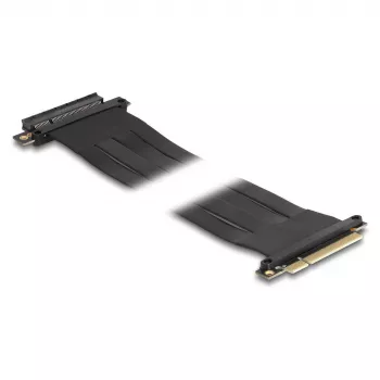 Placa riser DeLOCK PCI Express x8 macho para slot x8 com cabo 60 cm