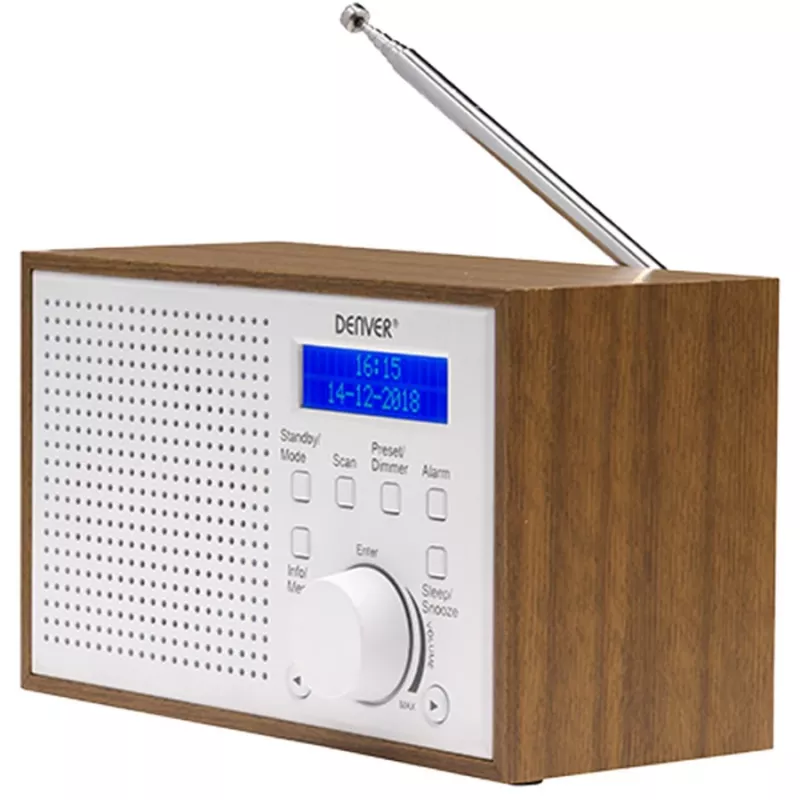Denver DAB-46 rádio portátil DAB, branco