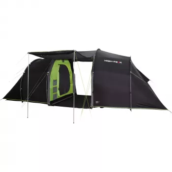 Tenda de túnel High Peak Tauris 6, preta