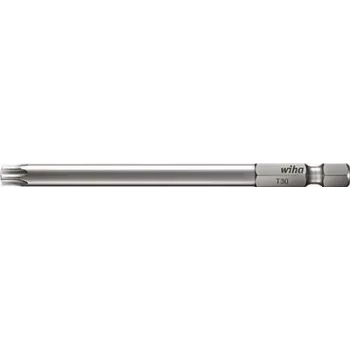 Bit Torx Wiha T15, aço cromo-vanádio, temperado, encaixe de 1/4 polegadas (E 6.3)