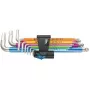 Conjunto de chaves sextavadas métricas HEX-PLUS, 9 peças