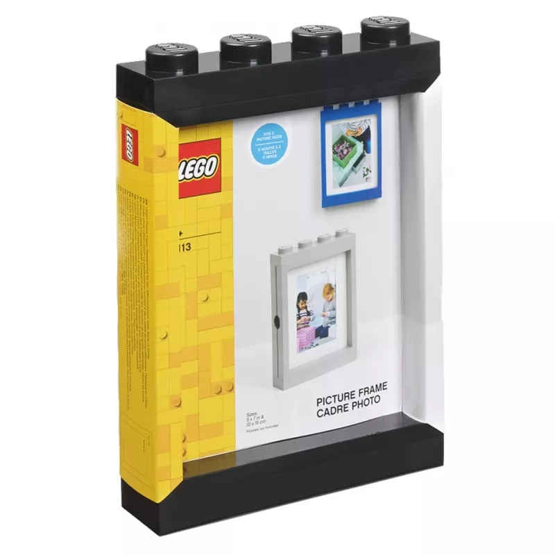 Moldura Room Copenhagen LEGO Moldura Preto – compatível com expositor de minifiguras LEGO