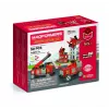 MAGFORMERS conjunto de emergência — bloco de construção magnético para veículos de emergência e cenários