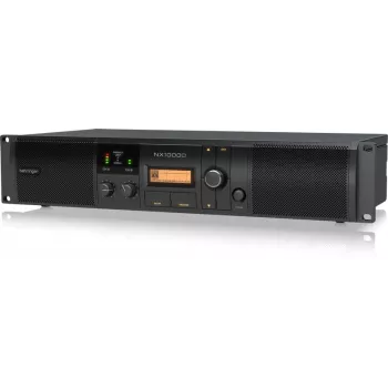 Behringer NX1000D amplificador de áudio performance/palco preto