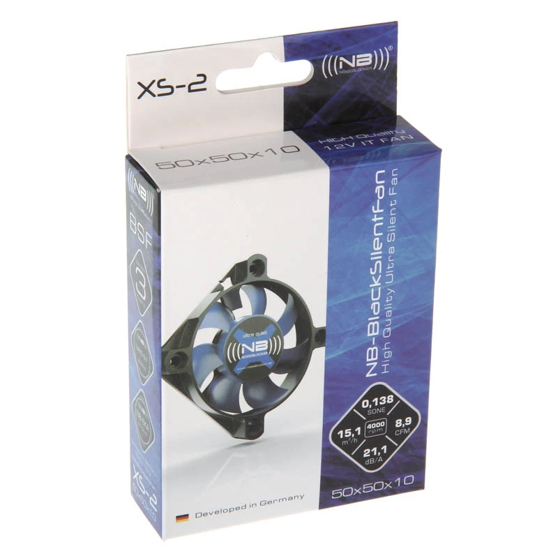 Ventoinha NoiseBlocker BlackSilent XS2 50 mm