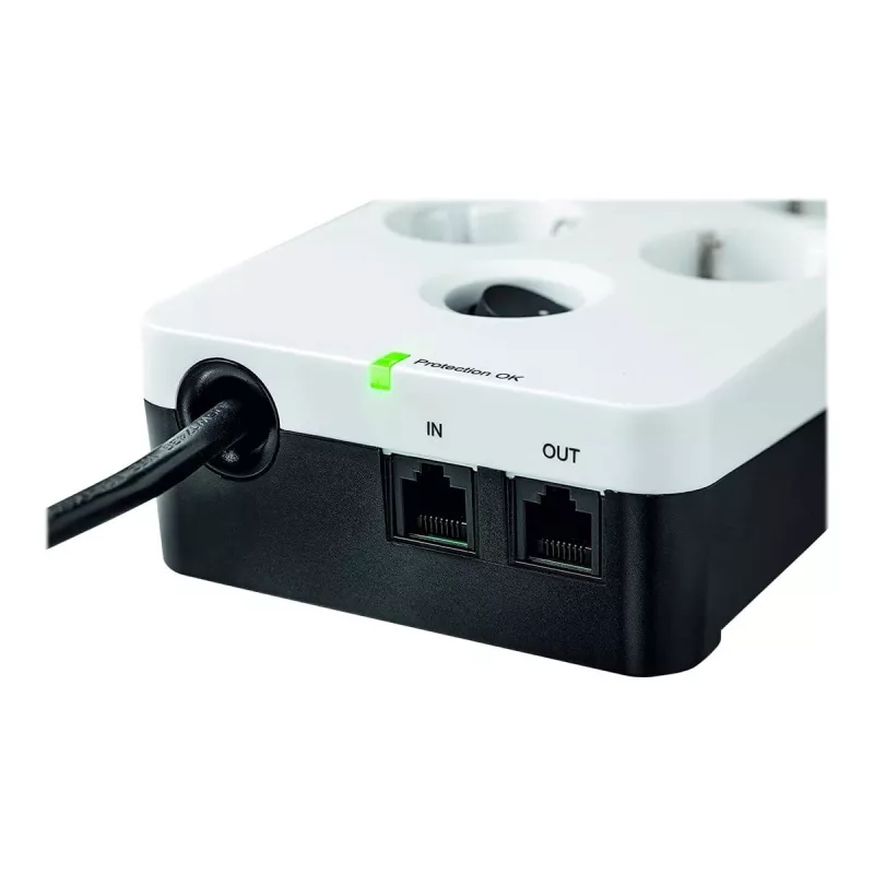 Caixa de proteção 6 Tel@ USB DIN Eaton