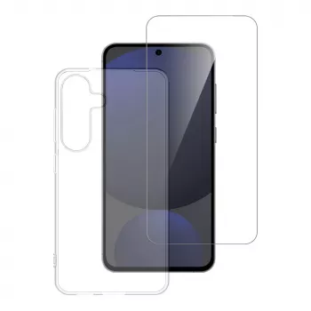 Conjunto de proteção 360° 4smarts para Samsung Galaxy S25 FE (4S541684)