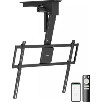 Suporte de teto para TV SpeaKa Professional SP-TVCM-560 109,2 cm (43) - 218,4 cm (86”) inclinável, regulável em altura (SP-13896120)