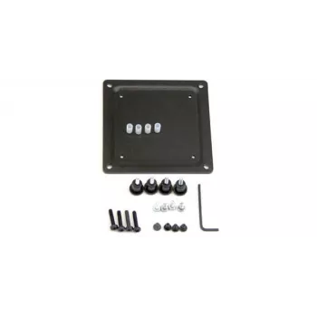 Kit de placa de conversão Ergotron 75 mm para 100 mm preto aço