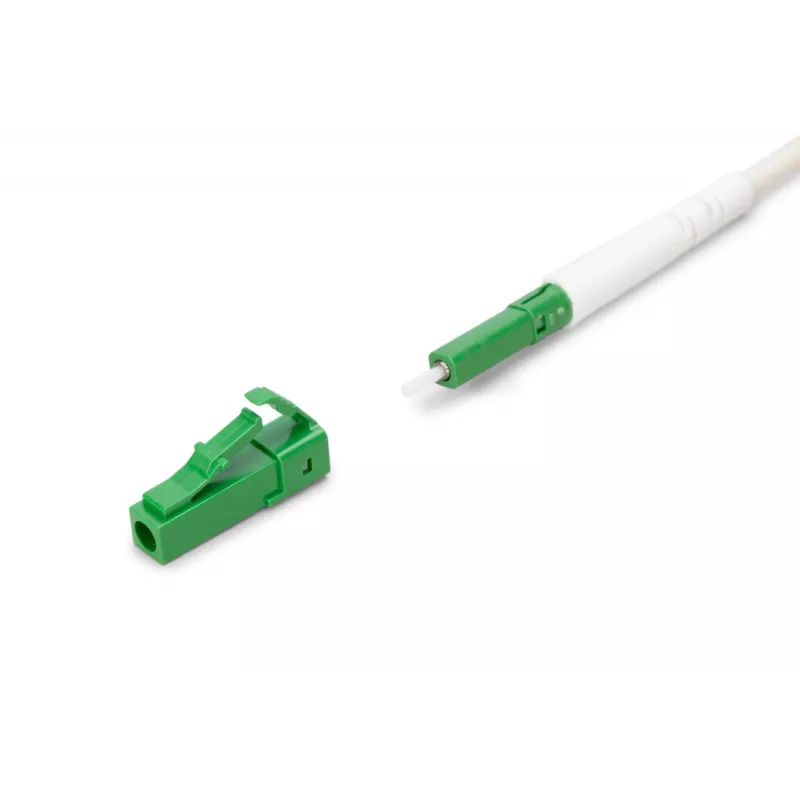 Cabo drop FTTH pré-terminado Digitus com instalação por sopro monomodo 1 fibra LC/APC 30 m