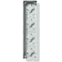 Siedle GU 611-4/1-0 - Caixa de embutir - cinzento - Siedle - plástico - superfície - 100 mm