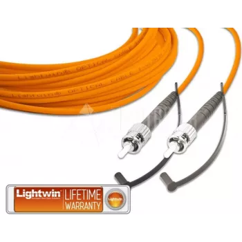Lightwin cabo de ligação de fibra ótica simplex de alta qualidade, MM OM2, ST - ST (LSP-50 ST-ST 10.0)