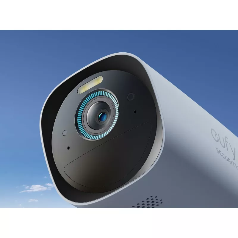 Sistema de câmaras de segurança sem fios Eufy eufyCam S330 (eufyCam 3) 4K, 3 câmaras + HomeBase 3 (T88723W1)
