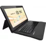 Capa com teclado sem fios para tablet HANNspree 80-PM000001G02K para tablets de 10,1 polegadas