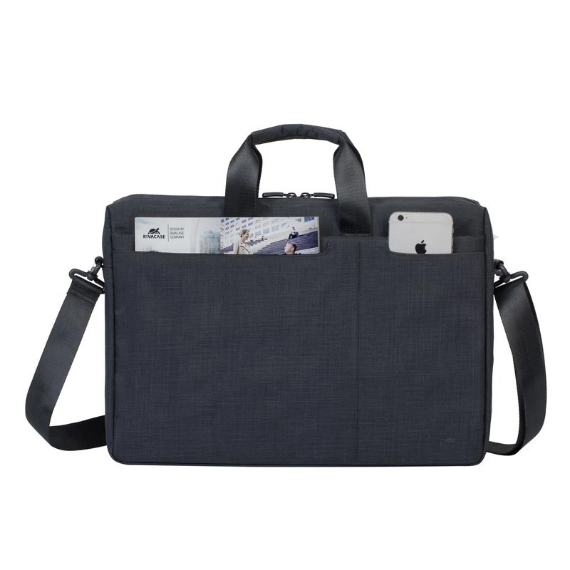 Rivacase Biscayne 8355 mala para portátil, 17,3 polegadas (43,9 cm), preta