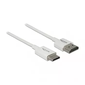 Cabo HDMI DeLOCK 85142 1 m HDMI Type-A Type-C branco