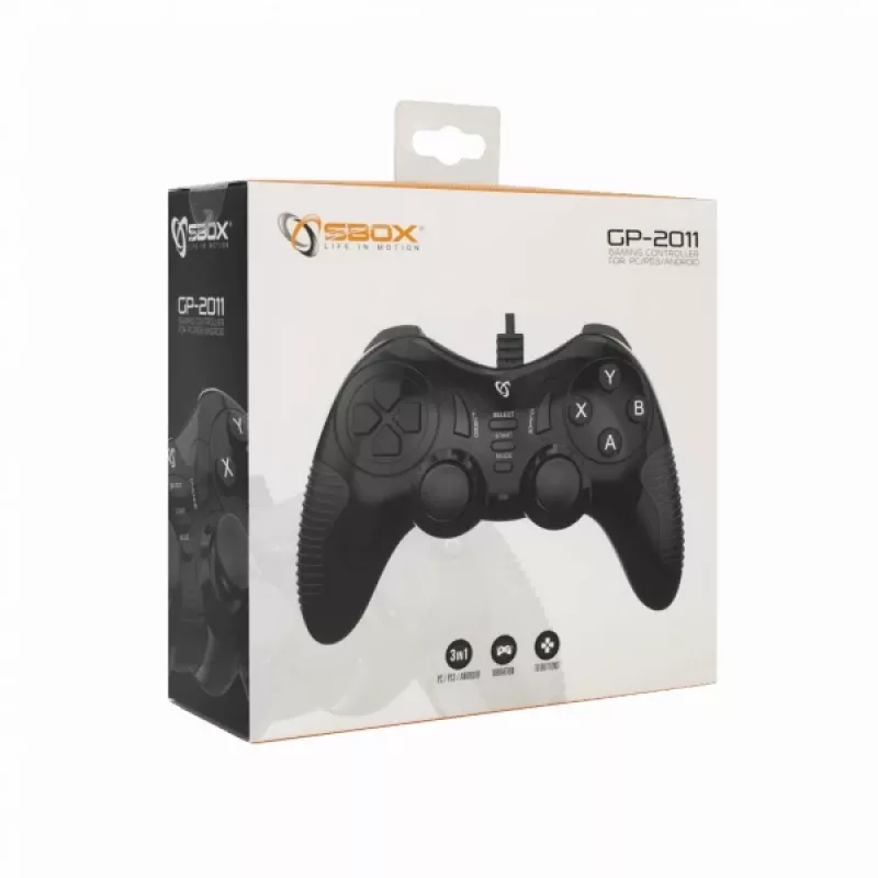 Sbox GP-2011 comando para PC/PS3/Android TV