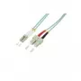 Logilink - cabo patch - LC multimodo (M) - SC multimodo (M) - 50 cm - fibra ótica - 50/125 micrómetros - OM3 - sem halogéneos - água-marinha (FP3LS00)