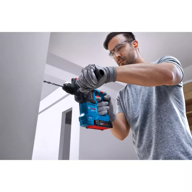 Martelo perfurador sem fio GBH 18V-18 Professional solo, 18 Volt (azul/preto, sem bateria e carregador)