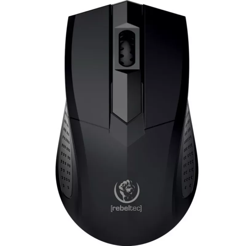 Rato ótico USB Focus, 1200DPI 3 botões e roda de deslocamento, sensibilidade 125Hz, cabo 1,8m, peso 66g