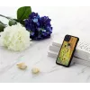 Capa para smartphone iKins para iPhone 11 Pro Max – design beijo preto, capa protetora