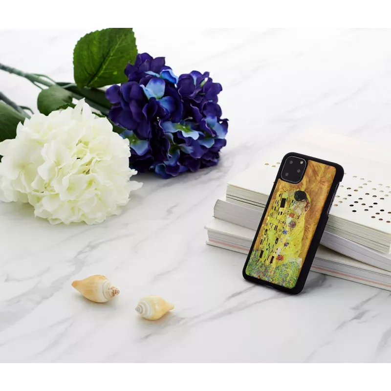 Capa para smartphone iKins para iPhone 11 Pro Max – design beijo preto, capa protetora