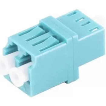Adaptador de fibra ótica LC S/CONN 07-60022 aqua monomodo 1 unid.
