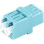 Adaptador de fibra ótica LC S/CONN 07-60022 aqua monomodo 1 unid.