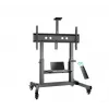 Suporte de TV ONKRON TS1991E-B suporte de chão móvel para televisores 55–100 polegadas, preto, altura 1100–1600 mm, 130 kg, VESA até 1000×600