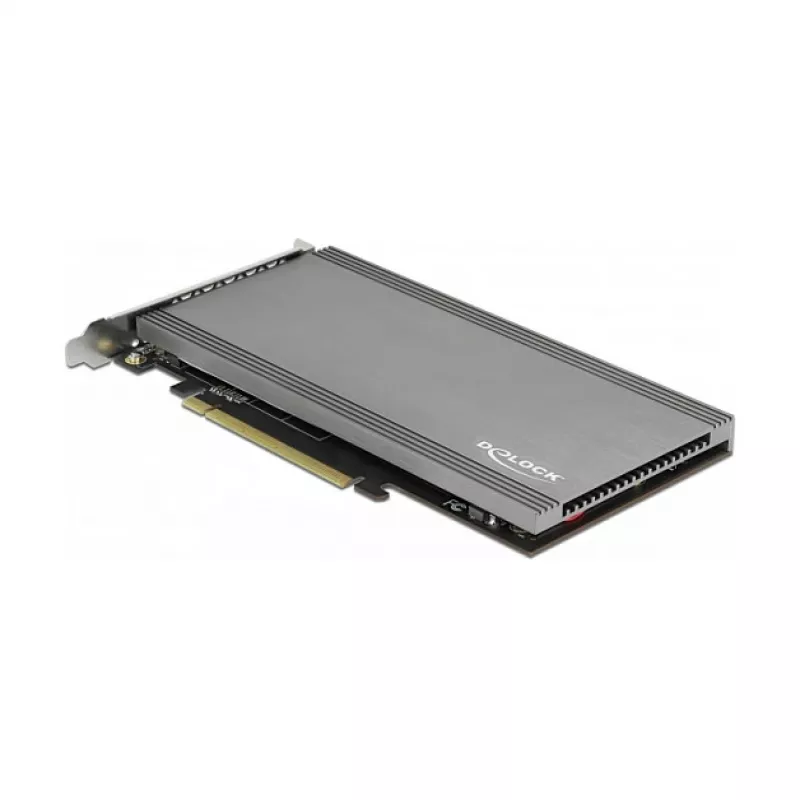Placa DeLOCK PCI Express x16 para 4 x NVMe M.2 Key M internos 89044