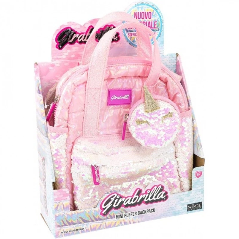 Nice mini mochila, rosa