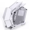Caixa de PC mini micro-ATX tower Jonsbo MOD3 vidro temperado branco, suporte Mini-ITX/Micro-ATX