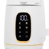 Chaleira elétrica Adler AD 1305WG — 1,7 l, 2200 W, vidro/plástico, branco/dourado/transparente