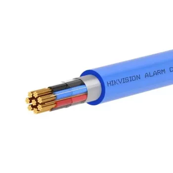 Cabo de sinal Hikvision DS-1AC6APL1, 305 m, condutor 0,22 mm², diâmetro 4,6 mm, azul