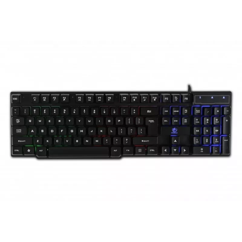 Conjunto de teclado e rato com fios Rebeltec