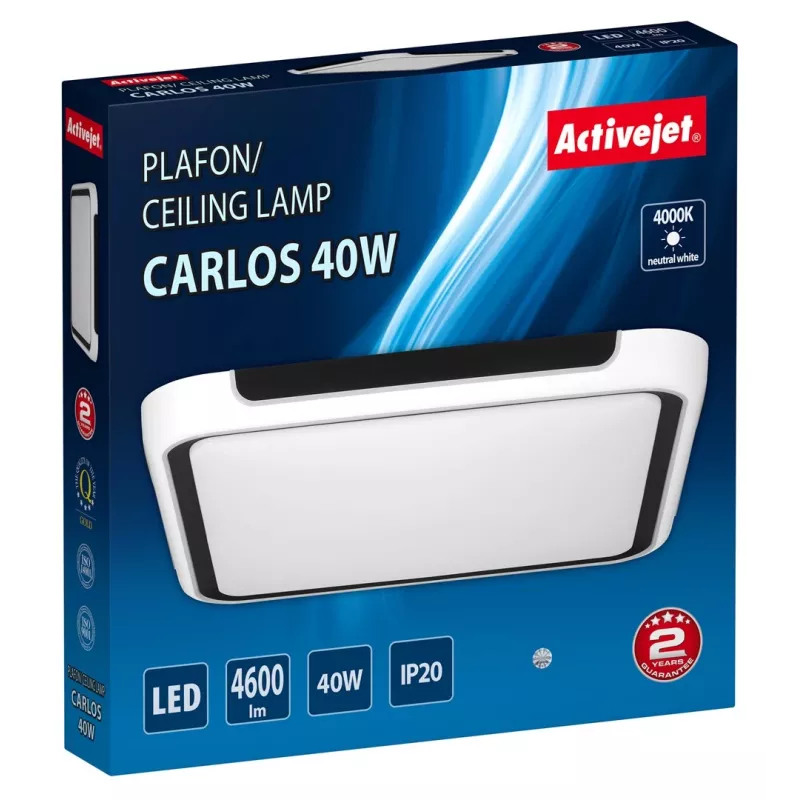 Lâmpada de teto LED Activejet AJE-CARLOS 40W