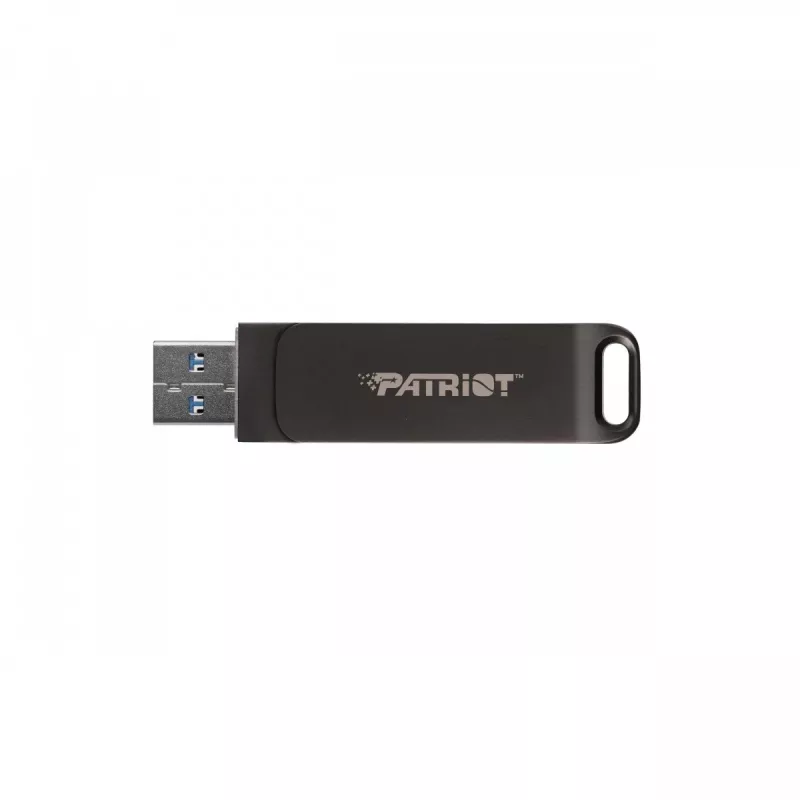 Pen drive PATRIOT Rage R550 64GB 100 MB/S USB A+C Swivel Design (PE64GR550DSAD) Preto