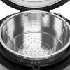 Panela de arroz GASTROBACK Rice Control Low Carb & Steam, 3 L, 450 W, preto/aço inoxidável