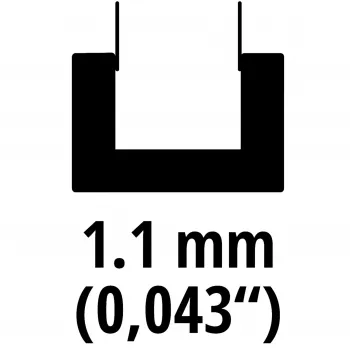 Broca Einhell 4500194 20 cm preto