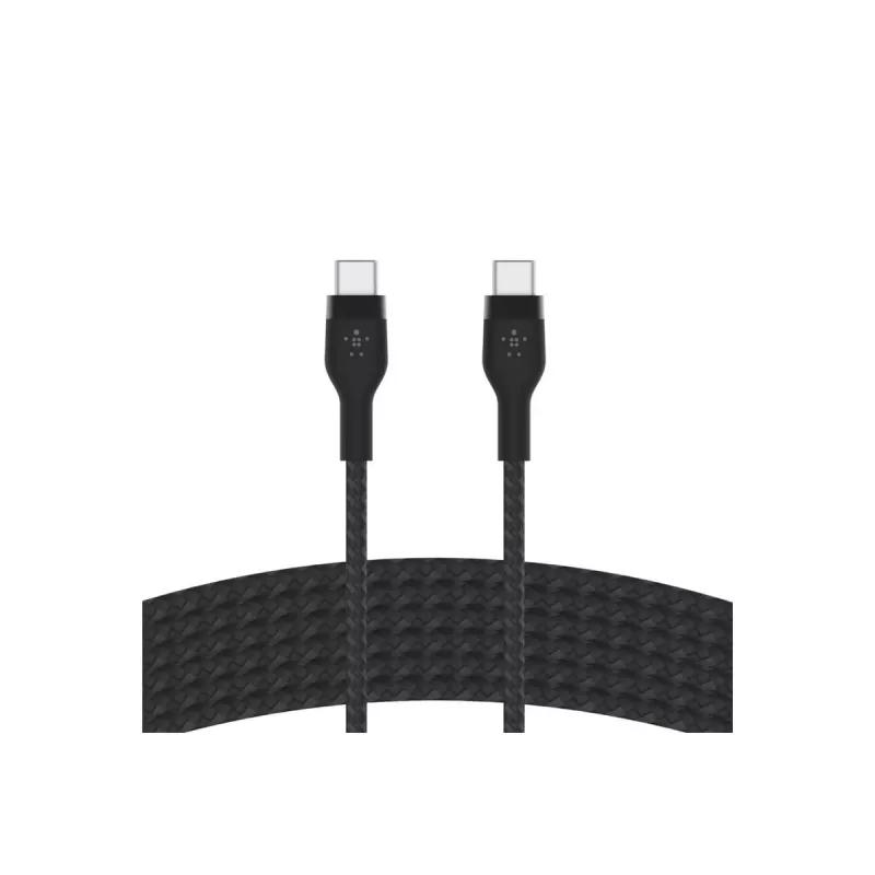 Cabo USB Belkin BOOSTCHARGE PRO Flex 3 m USB 2.0 USB C Preto (CAB011BT3MBK)