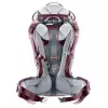 Mochila porta-bebé Deuter Kid Comfort poliamida vermelho