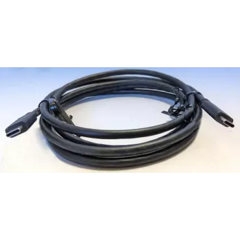 Cabo USB-C para USB-C Elotouch E969524 0,6 m preto – cabo de dados USB
